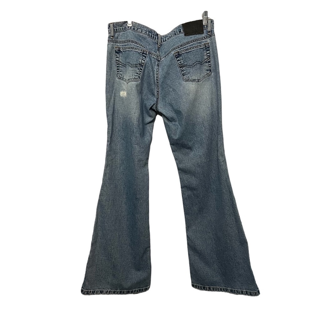 VINTAGE TODD OLDHAM DISTRESSED JEANS (JUNIOR) SIZE 13 - Picture 3 of 9